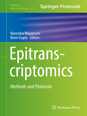 cover image of Epitranscriptomics